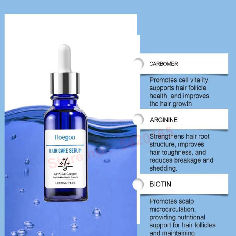 30ml GHK-Cu Peptide Serum Anti - огляд і ціна Hair Care Ginseng