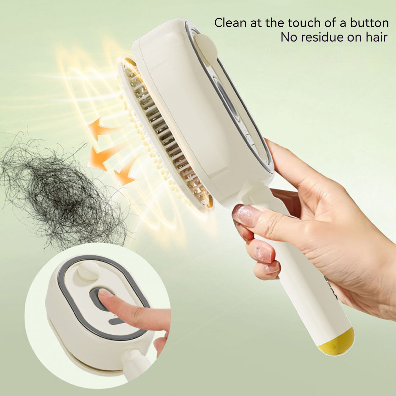 Steam Brush For Hair Electric  - огляд і ціна Hair Care Essential Oil Atomizing