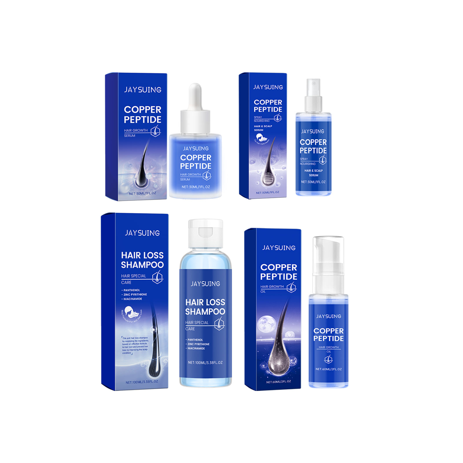 Copper Peptide Shampoo Hair Gr - огляд і ціна Hair Care Essence