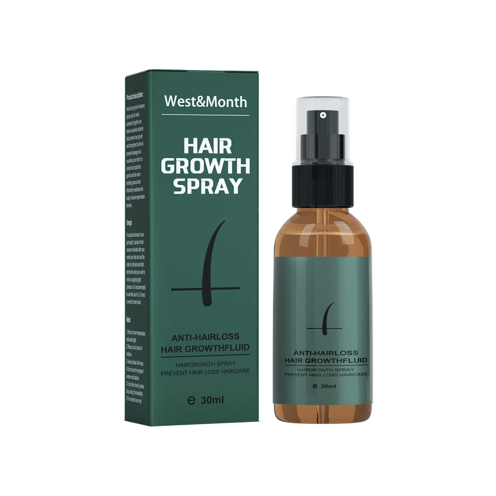 Natural Men Beard Growth Rolle - огляд і ціна Hair Care Essential Oil Atomizing