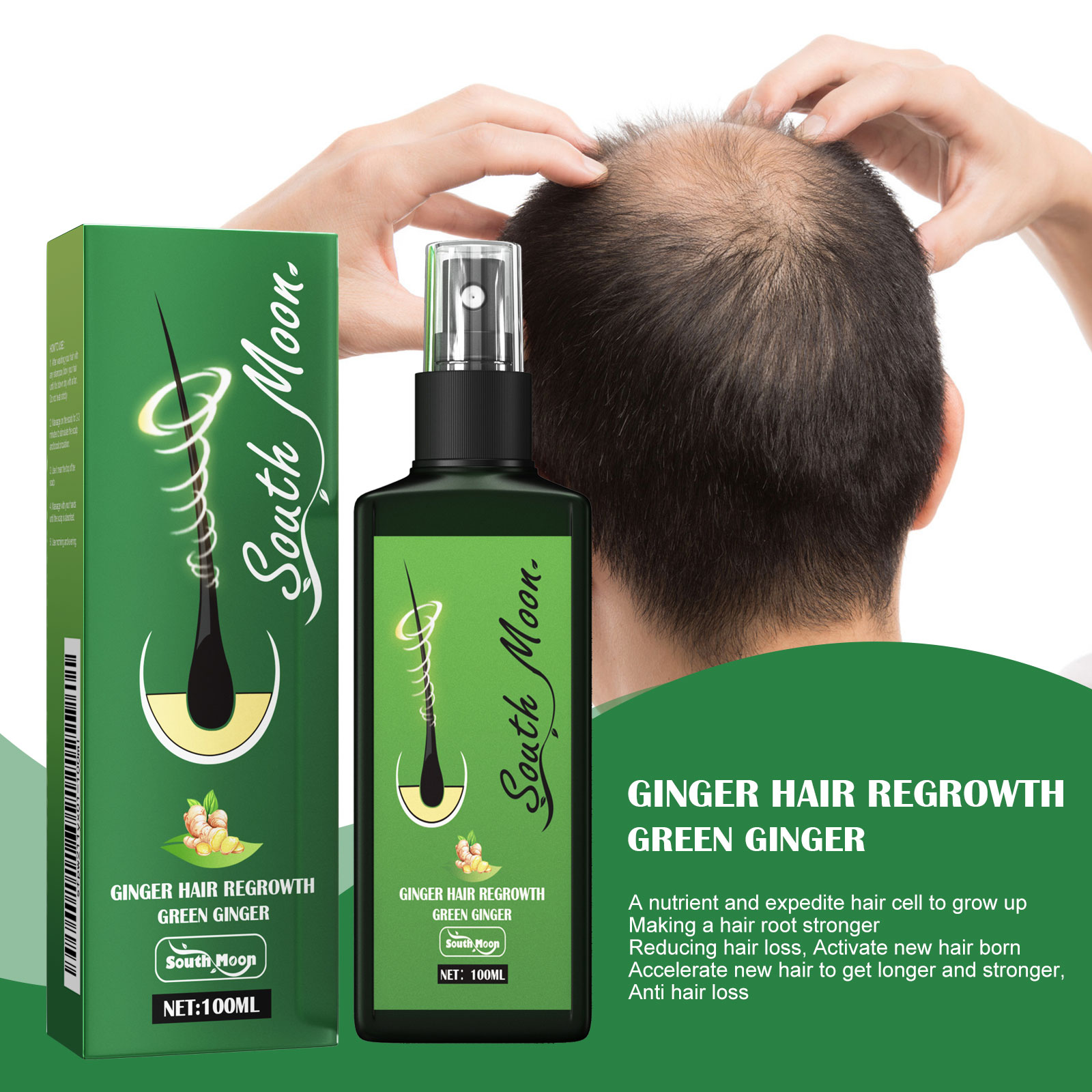 Ginger Hair Care Spray Promote - огляд і ціна Hair Care Herbal Products