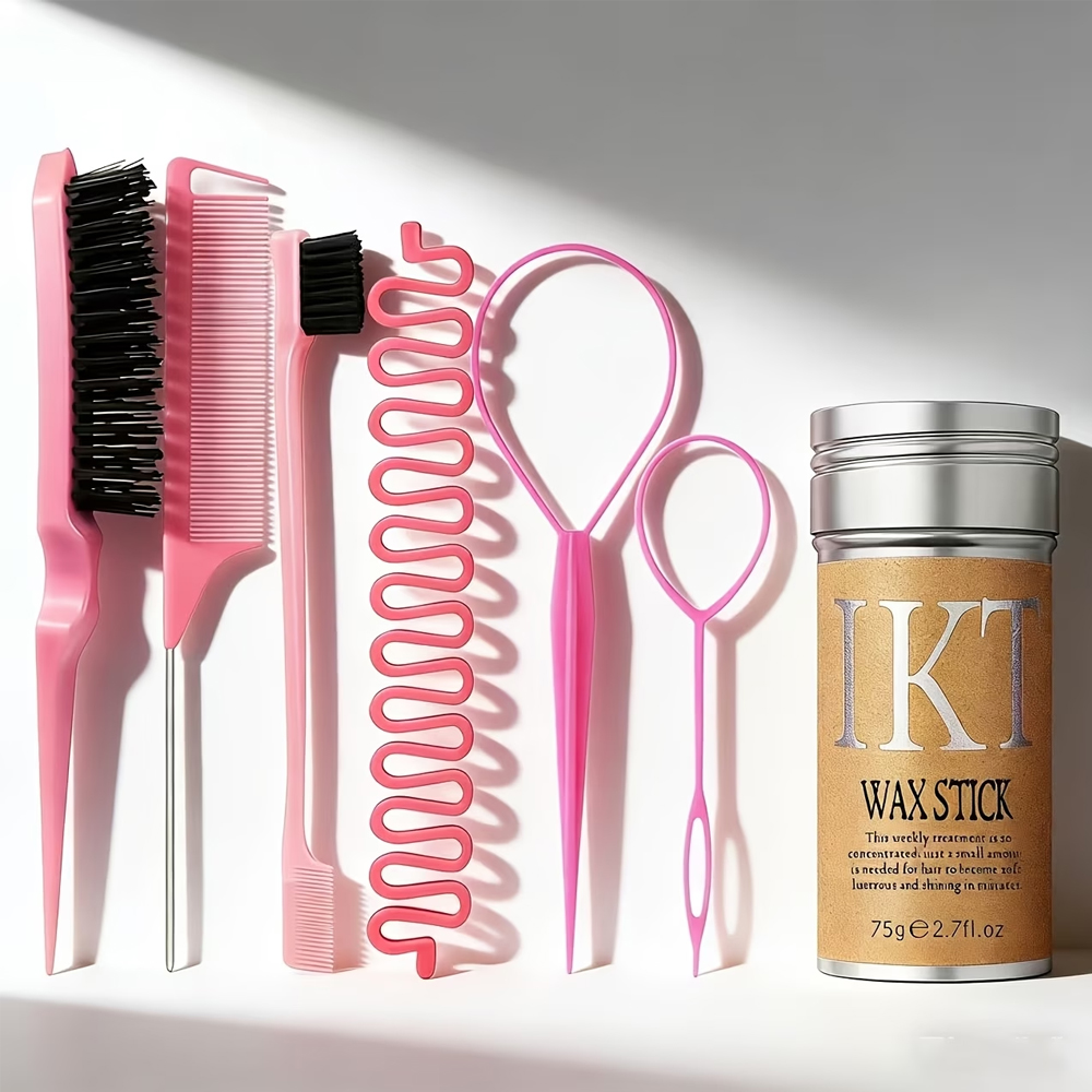 7pcs Hair Styling Care Set wit - огляд і ціна Hair Care Tools