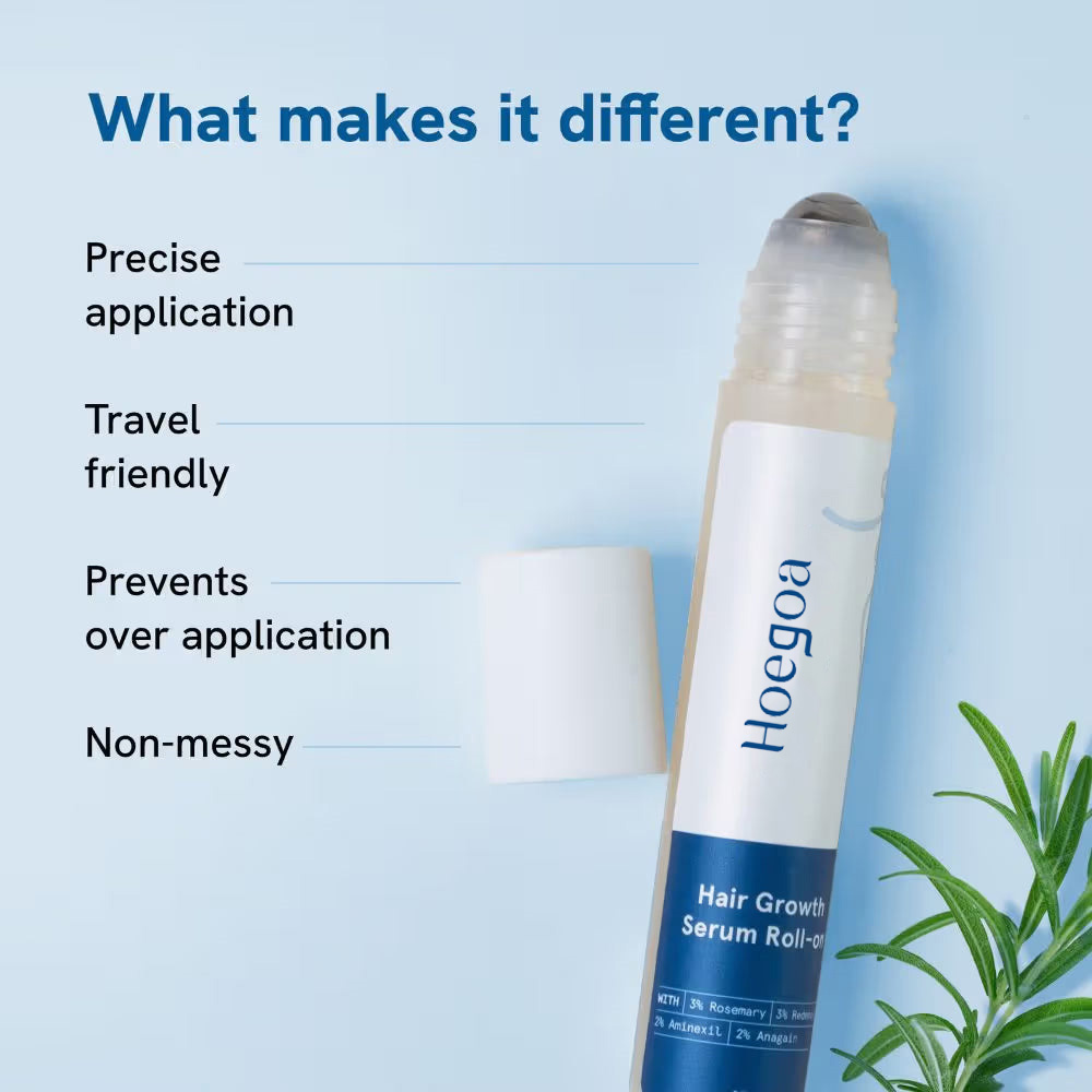 Roll-on Rosemary Hair Growth S - огляд і ціна Caffeine Hair Serum