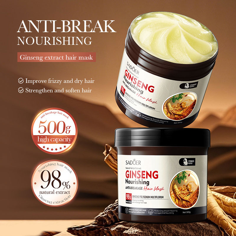 500ml SADOER Ginseng Polygonum - огляд і ціна Hair Care Ginseng