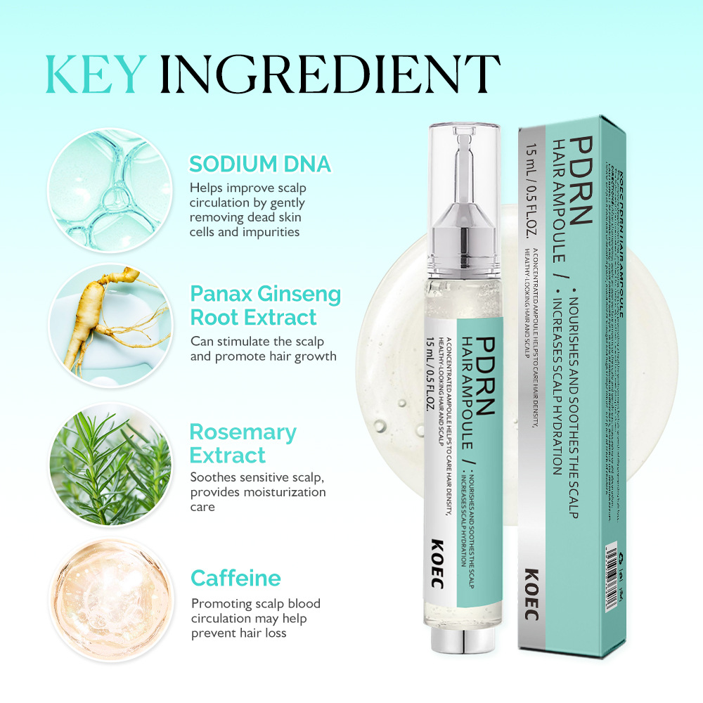 15g KOEC PDRN Hair Care Essenc - огляд і ціна Hair Care Ginseng