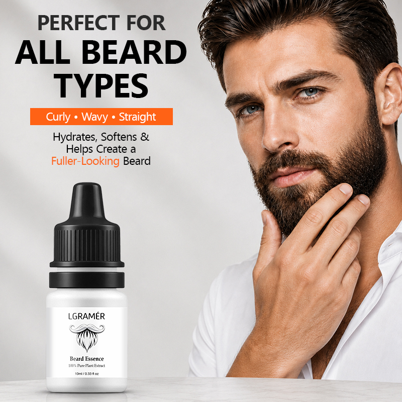 Men's Beard Growth Serum Nouri - огляд і ціна Hair Care Essence