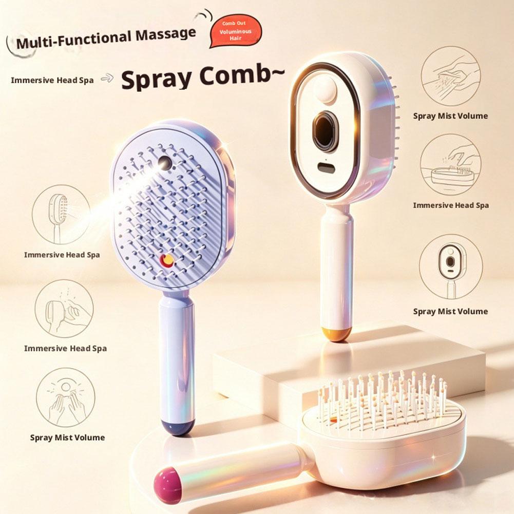 Electric Spray Comb Set with A - огляд і ціна Hair Care Essential Oil Atomizing