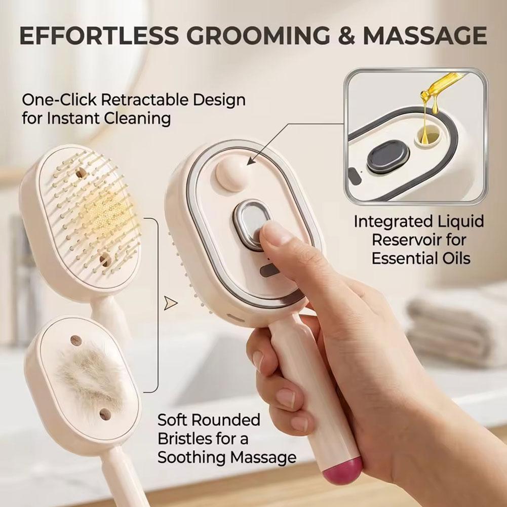 Electric Spray Comb Set with A - огляд і ціна Hair Care Essential Oil Atomizing