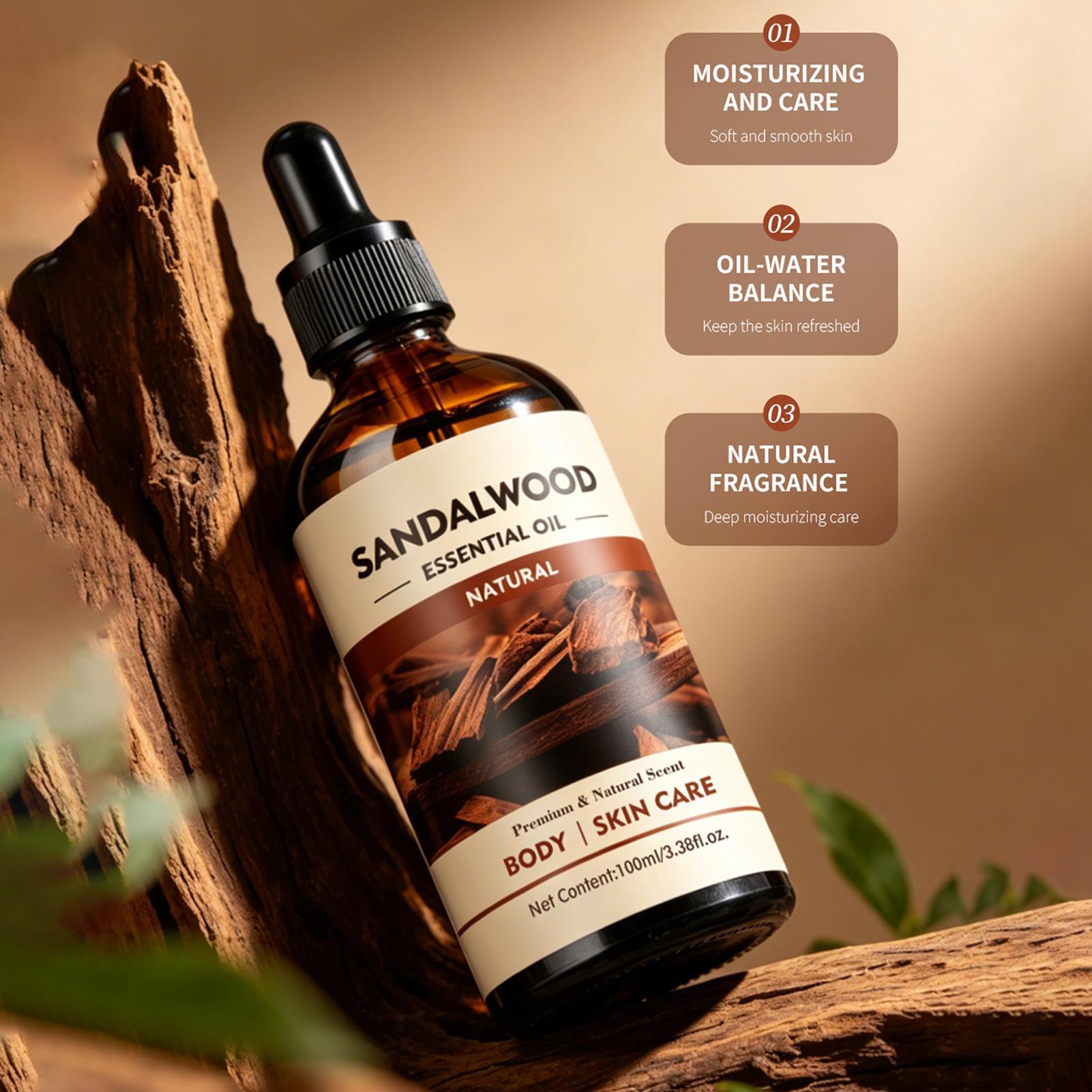 Sandalwood Fragrance Oil 100ml - огляд і ціна Hair Care Natural