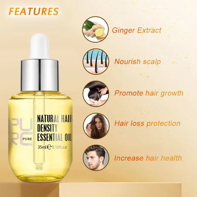 PURC 10PCS Hair Growth for Men - огляд і ціна Hair Care Herbal Products