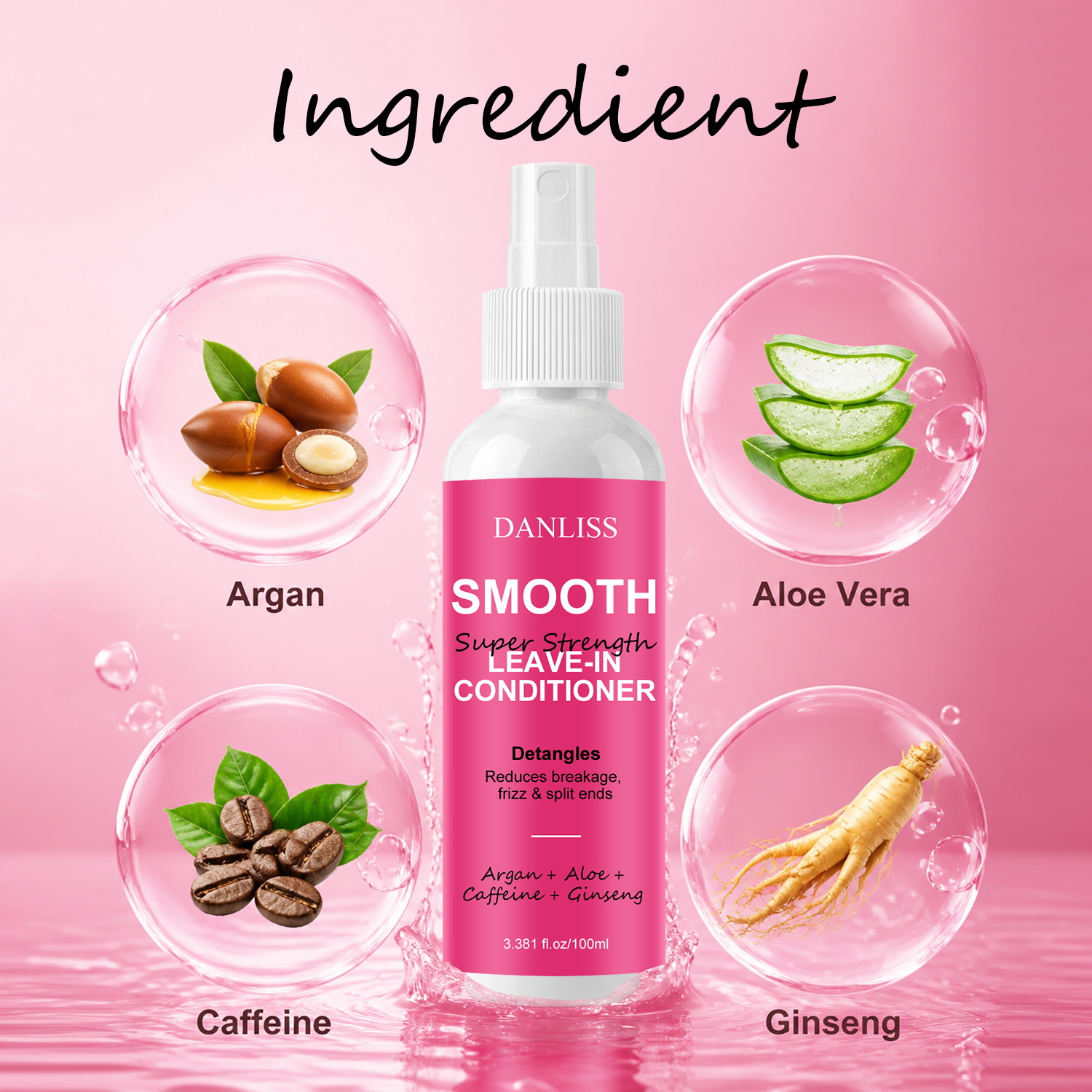 Smooth Super Strength Leave-In - огляд і ціна Hair Care Ginseng