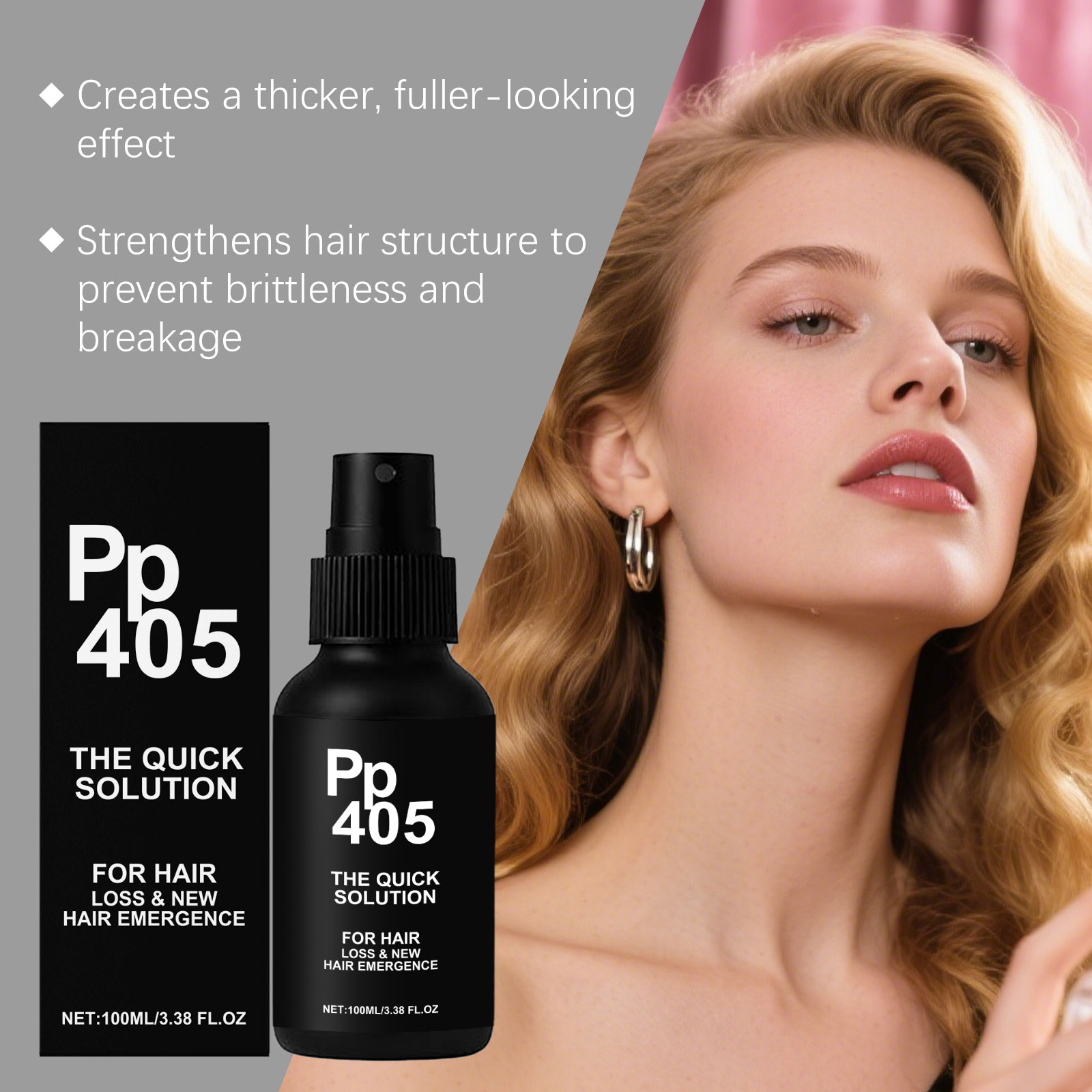 Polygonum Multiflorum Hair Car - огляд і ціна Caffeine Hair Serum