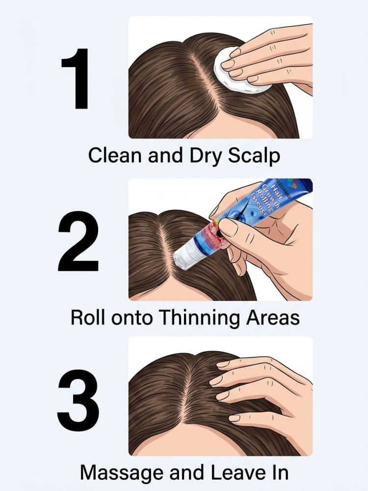 Roller‑Ball Hair Care Essence  - огляд і ціна Hair Care Essence