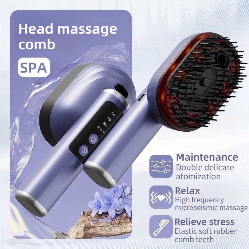 Mini Silicone Scalp Massage Co - огляд і ціна Hair Care Essential Oil Atomizing